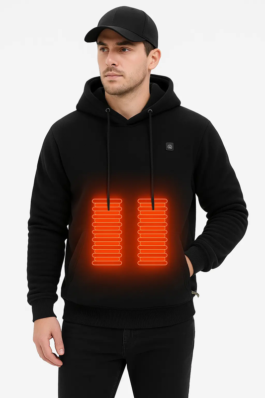 Sweat à Capuche Chauffant USB pour Homme Liméa